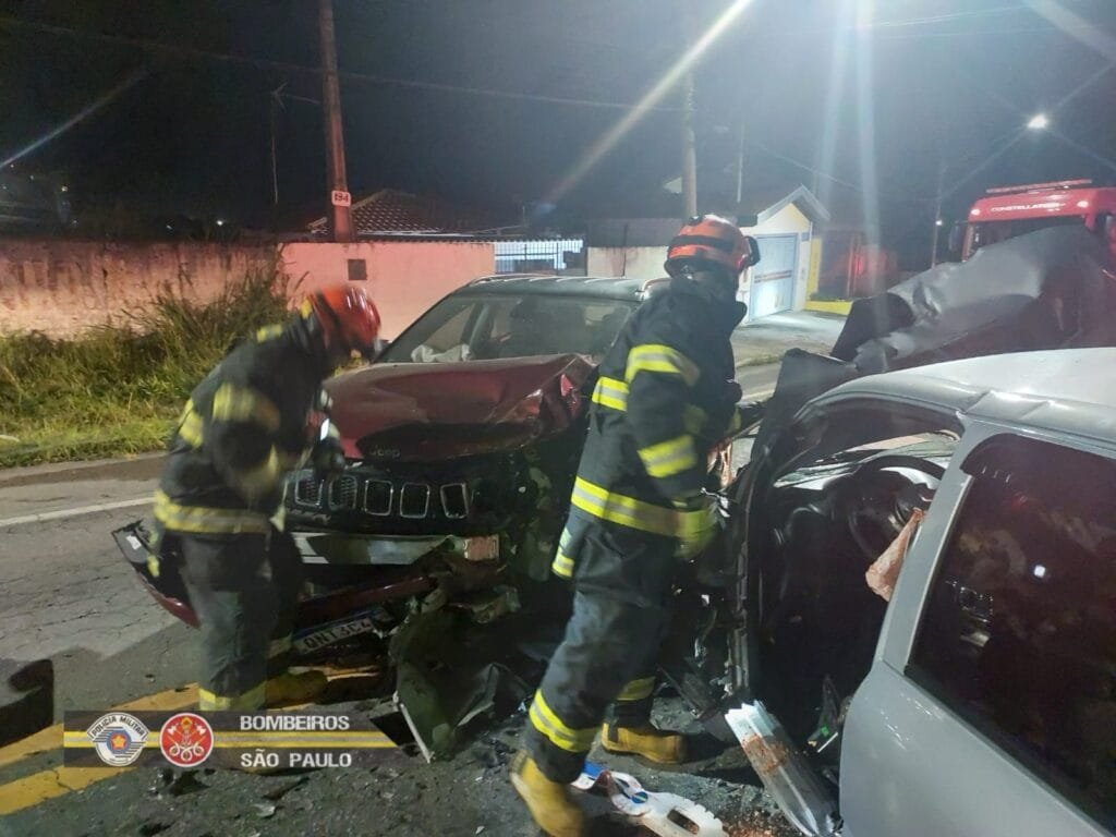 acidente de trânsito em Jacareí