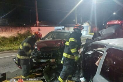 acidente de trânsito em Jacareí