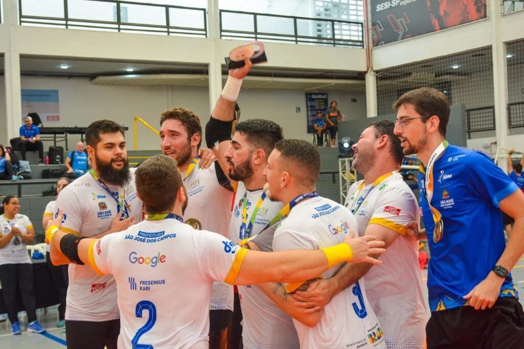 A equipe joseense masculina quebrou o tabu em cima do atual tetracampeão Sesi São Paulo, por 9 a 5 - Foto: Divulgação