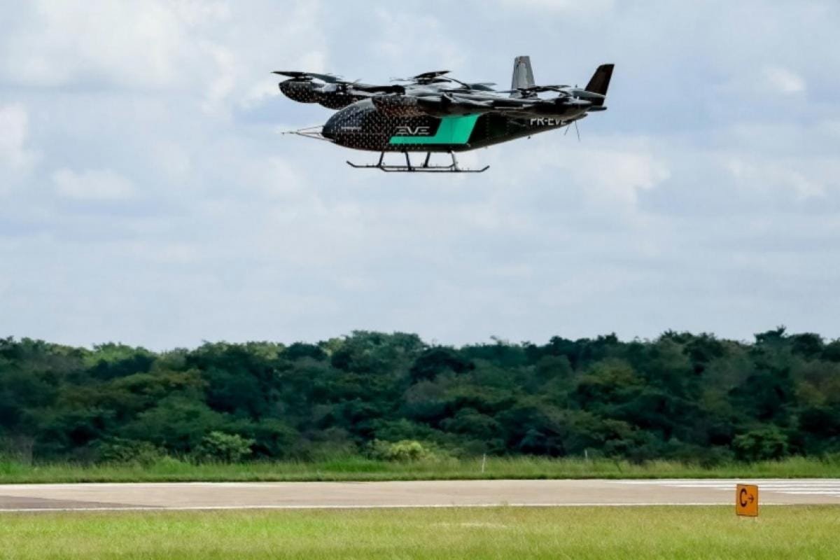 ‘Carro voador’ da Embraer começará testes de voo horizontal no segundo semestre de 2026