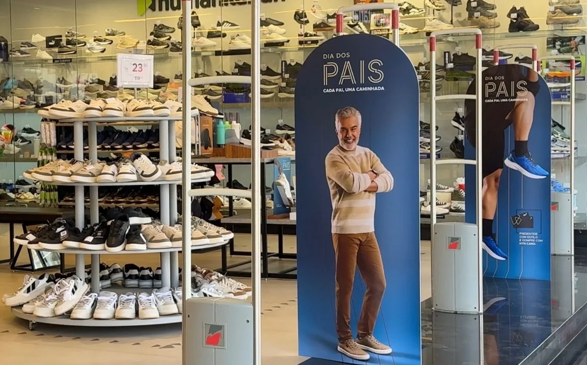 Comércio do Vale prevê alta de 3,1% nas vendas do Dia dos Pais